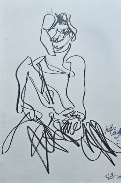 [2025] Untitled, Graphite on paper, Size Unknown
